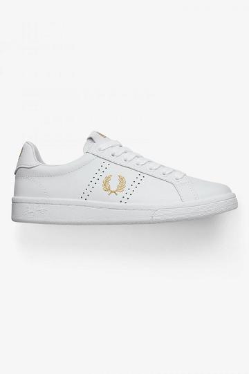 Fred Perry B721 Naisten Kengät Valkoinen | FI 1203OKIR
